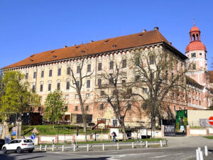 Detail zámku v Roudnici nad Labem